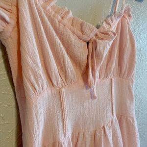 forever 21, honey peach, size small, light pink